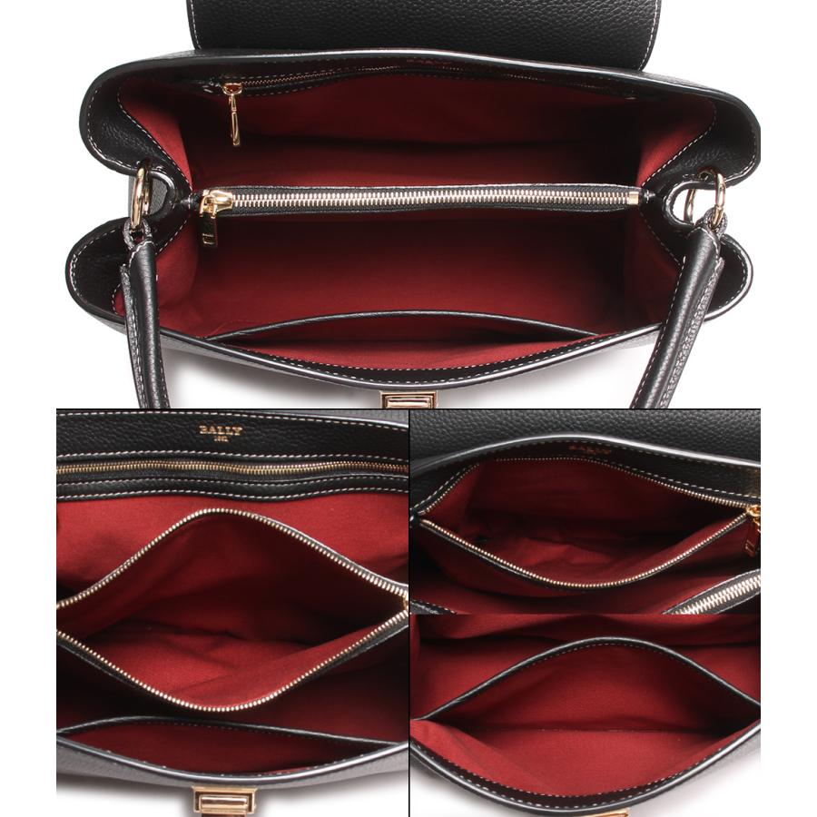 バリー 2wayレザーハンドバッグ ゴールド金具 トップハンドルバッグ