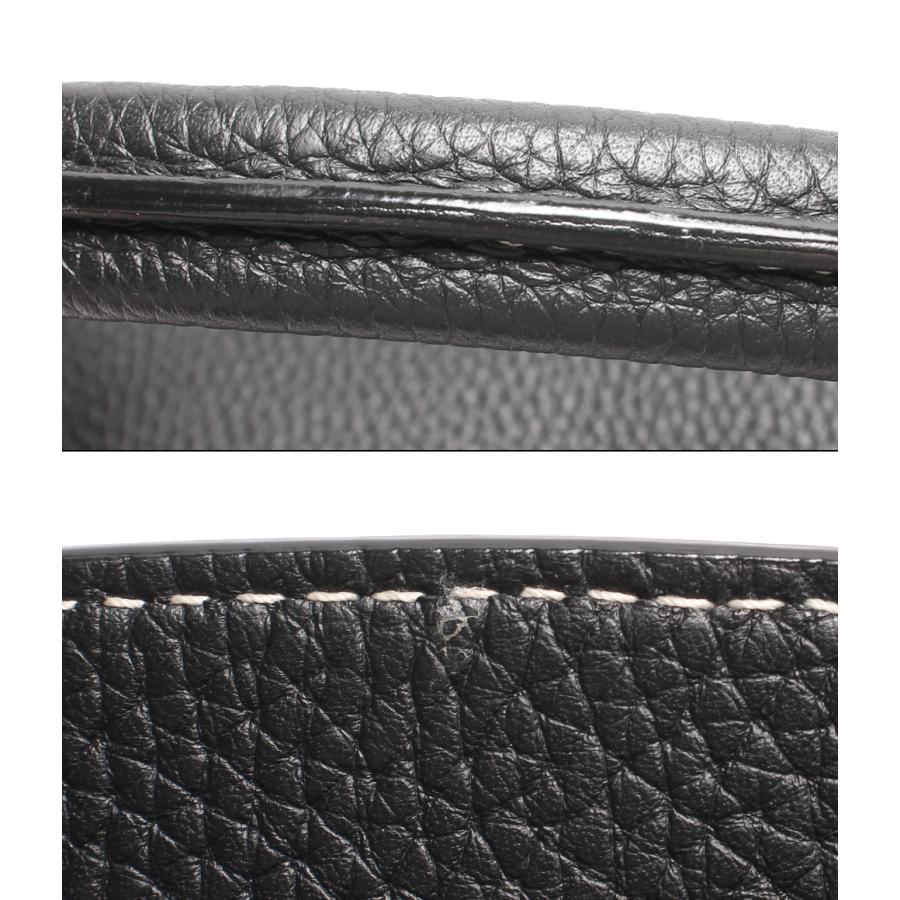 バリー 2wayレザーハンドバッグ ゴールド金具 トップハンドルバッグ