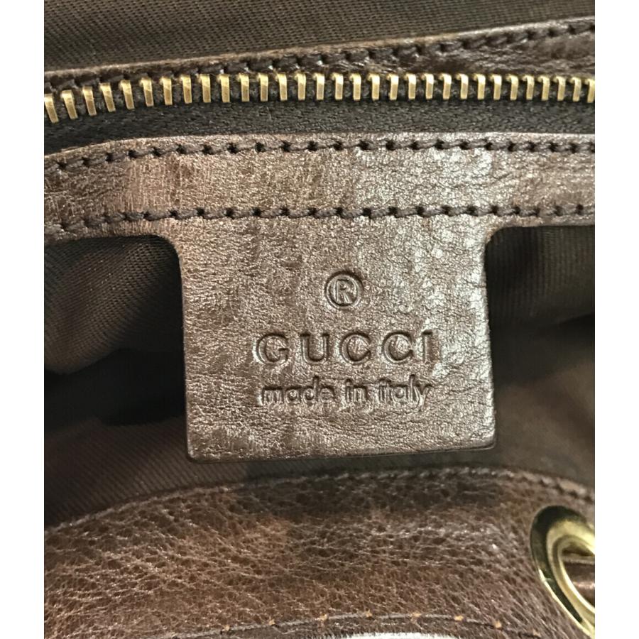 グッチ 巾着ワンショルダーバッグ インターロッキング 223951