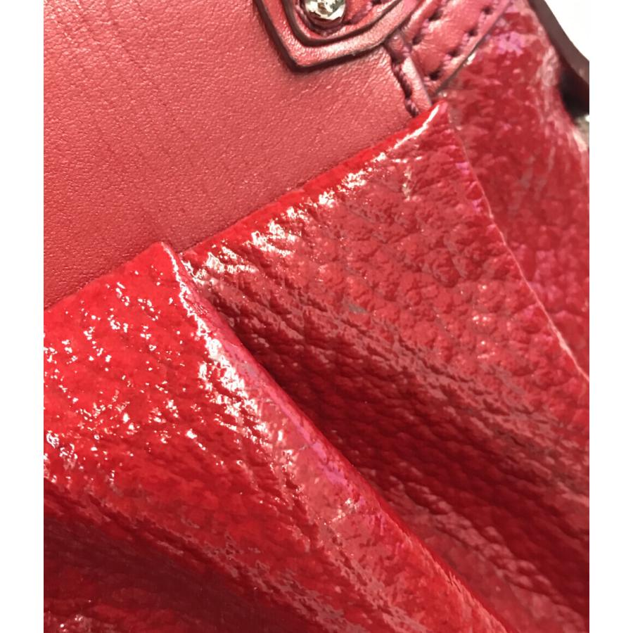 セリーヌ 2way エナメルハンドバッグ ショルダーバッグ 斜め掛け