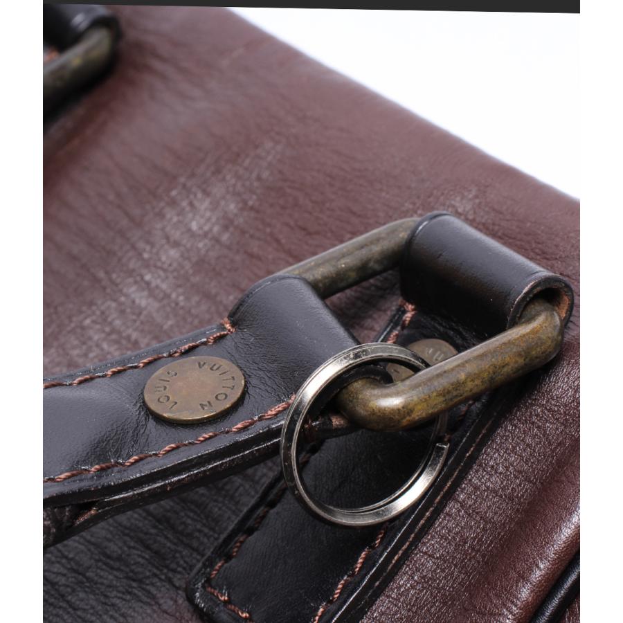 【美品】ルイヴィトン ユタ イロクワ M92534 ショルダーバッグ レザー 革 ルイヴィトン ショルダーバッグ 斜め掛け イロクワ M92534 ユタ