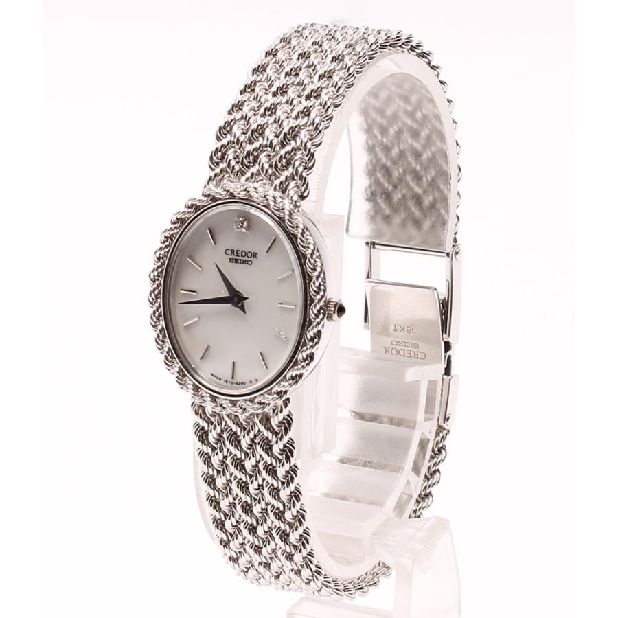 CREDOR 美品 セイコー クレドール 1E70-3190 クォーツ 18KT 1P