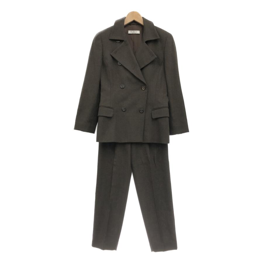 マレーラ パンツスーツ セットアップ ブラウン レディース SIZE 38 (S  