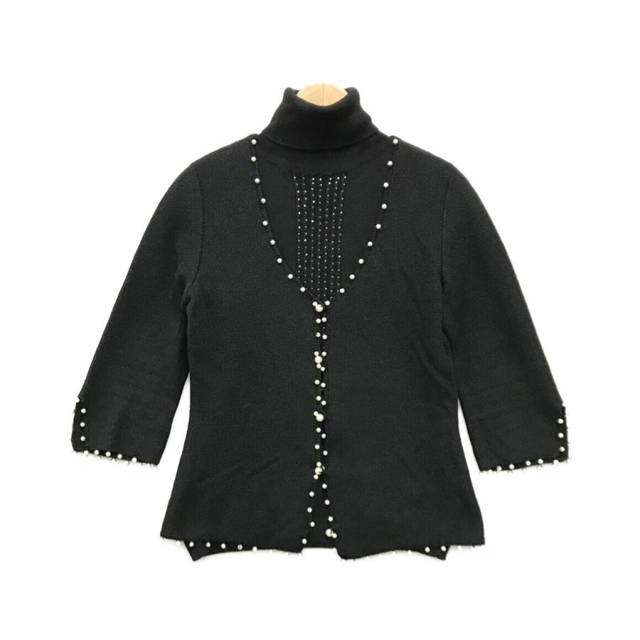 Harrods】ビジューニットアンサンブル ブラック-