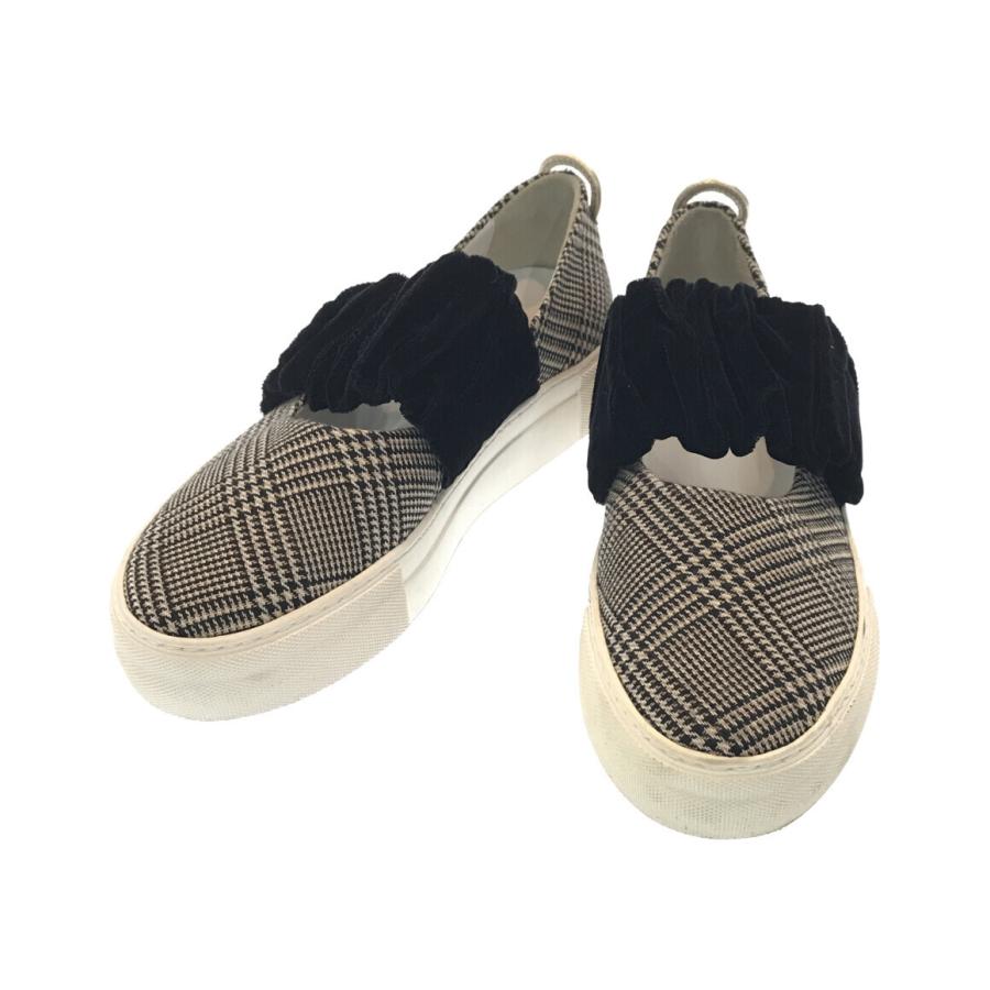 スリッポン スニーカー レディース Size 38 L Amb 中古 Abo Hugall Fashion ハグオール 通販 Yahoo ショッピング