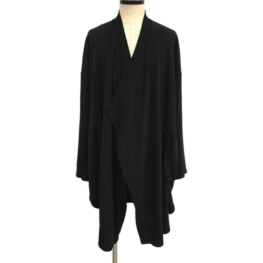 美品 ユリウス 長袖ロングカーディガン DRAPE GOWN 687CUM5 20ss 