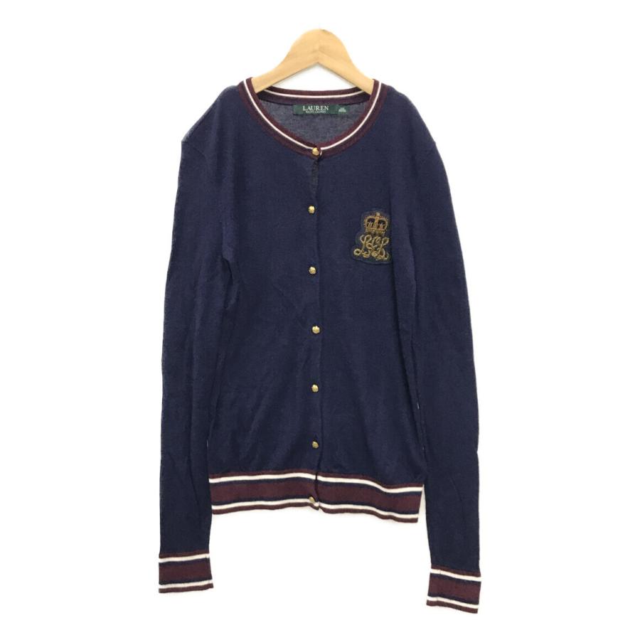 ラルフローレン エンブレムワッペンカーディガン レディース SIZE XXS 