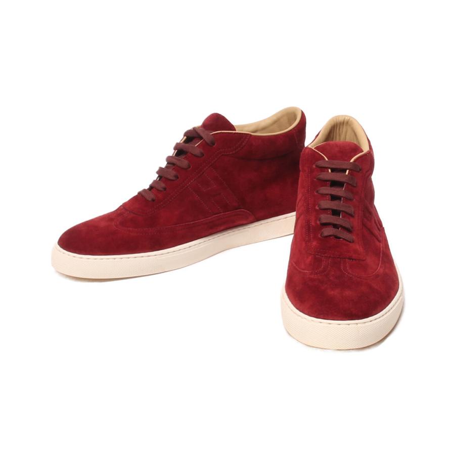 エルメス スエード ハイカットスニーカー メンズ SIZE 43 (L) HERMES  