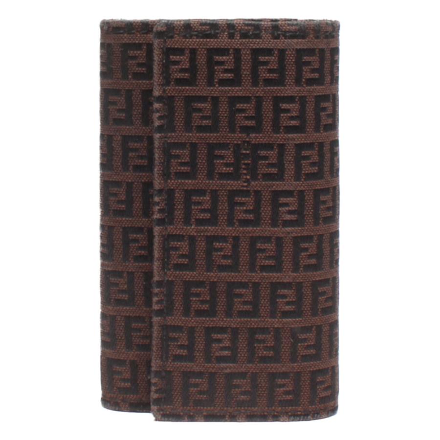 フェンディ ズッカ柄 6連キーケース メンズ FENDI 中古 :abo0004908