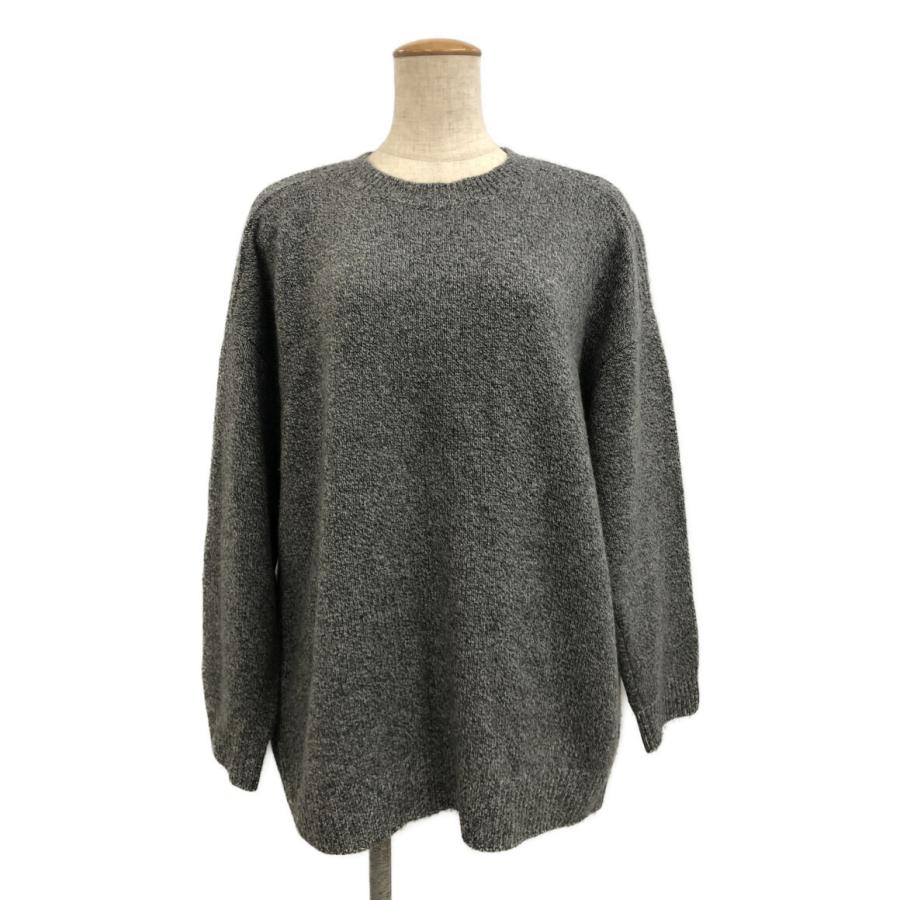 美品 カシミアベーシックトップス 長袖ニット レディース SIZE 1 (S 