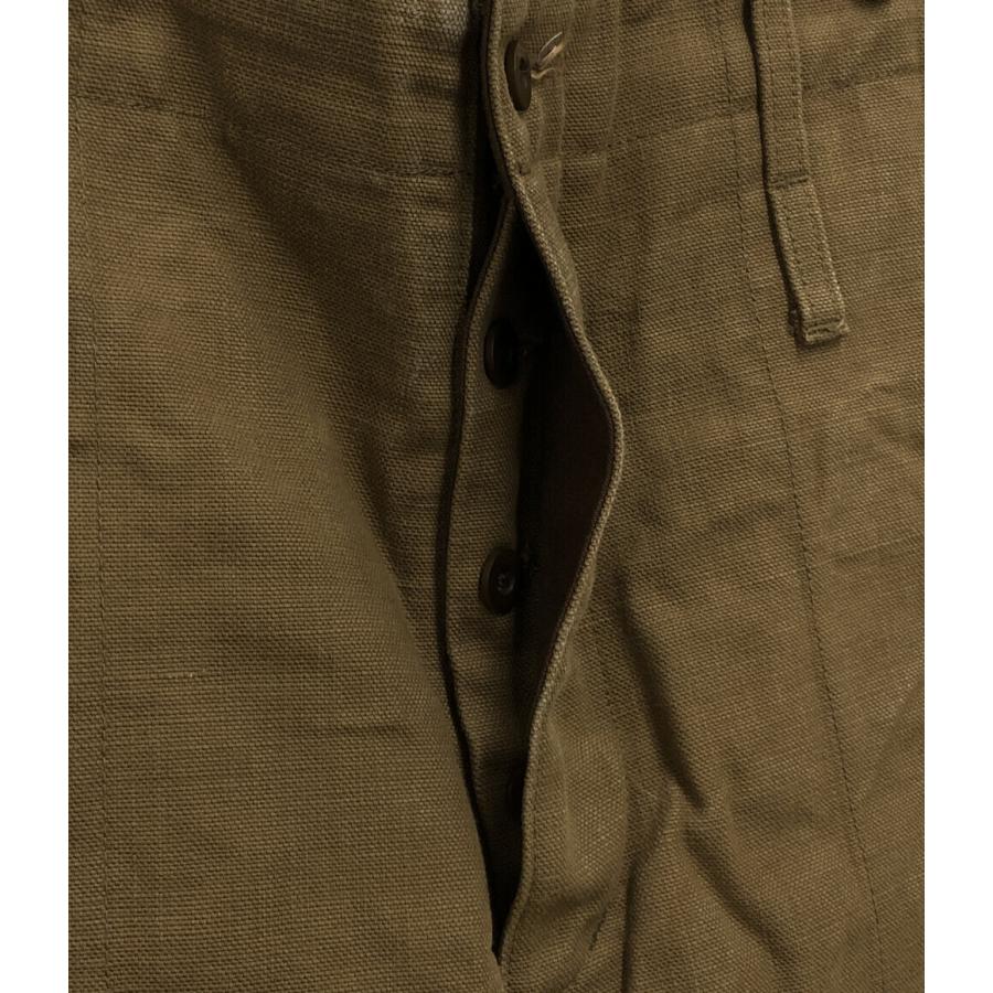 ナイジェルケーボン コットンパンツ ストレートパンツ ダメージ加工  