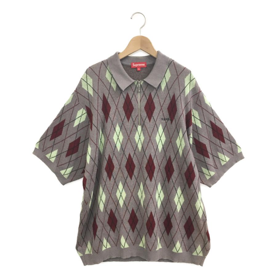 シュプリーム 半袖ハーフジップアップポロシャツ メンズ SIZE XL (XL 