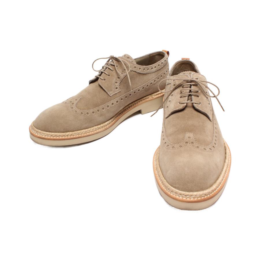 ルイヴィトン　ウイングチップ　スエードシューズ LOUIS VUITTON ルイヴィトン 靴 メンズ ウイングチップ ドレス