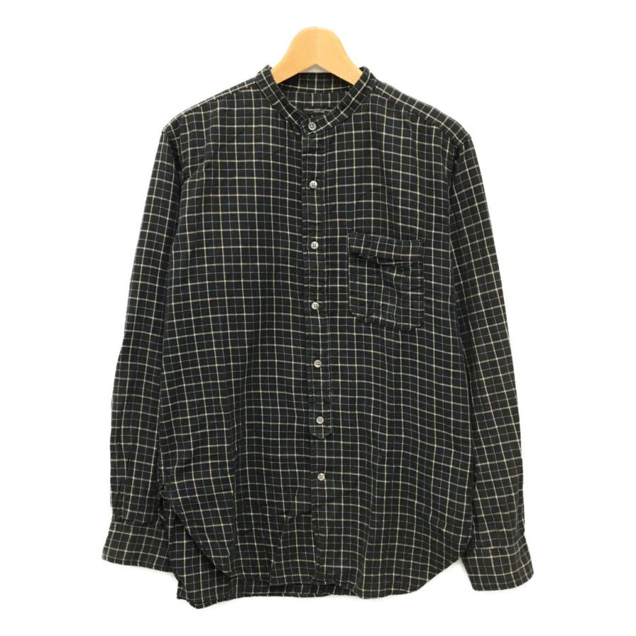 エンジニアードガーメンツ バンドカラーシャツ チェック柄 メンズ SIZE  