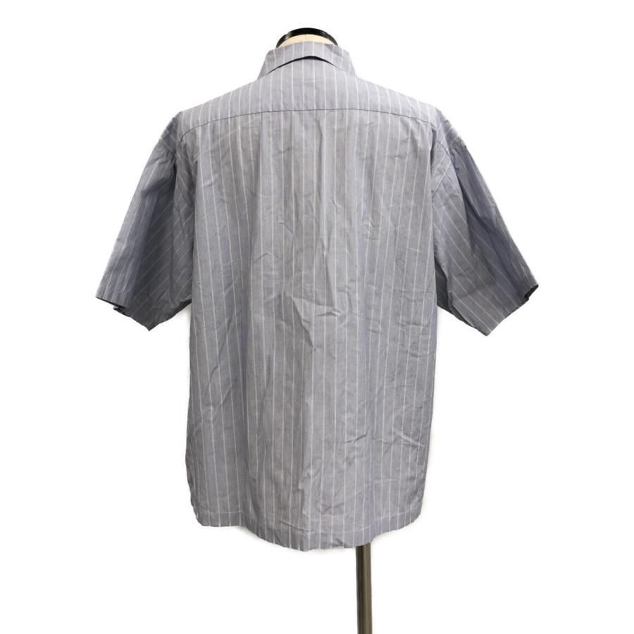 美品 ディセンダント 半袖シャツ ストライプ柄 22SS RANDY 美品 ディセンダント 半袖シャツ ストライプ柄 22SS RANDY