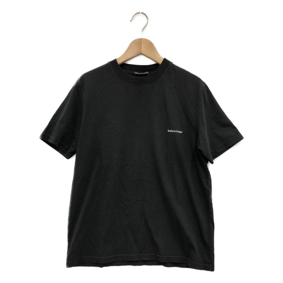 バレンシアガ】Tシャツ ミニロゴ Lサイズ