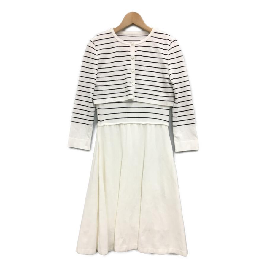 美品 フォクシー セットアップアンサンブル 長袖ワンピース 35618  