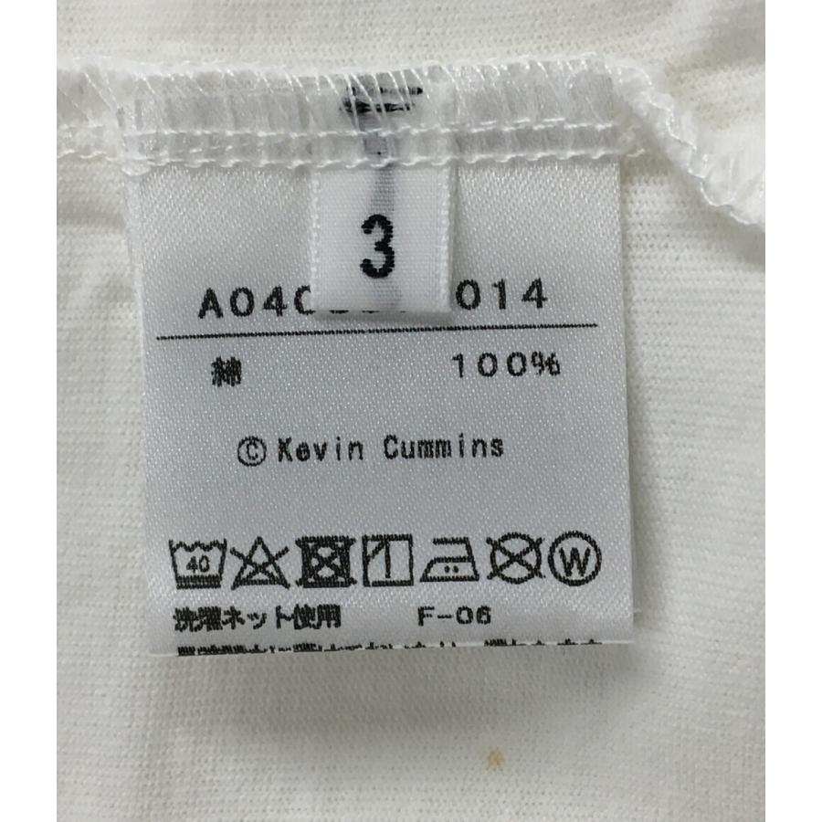メンズメルローズ 半袖Tシャツ kevin cumminsフォトTee ビョーク