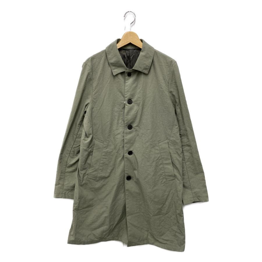 美品 ユナイテッドアローズ ナイロンオックスステンカラーコート