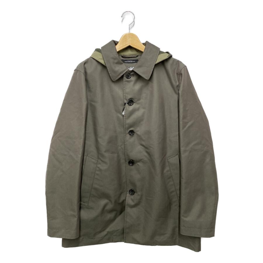 美品 ユナイテッドアローズ フード付きステンカラーコート メンズ SIZE