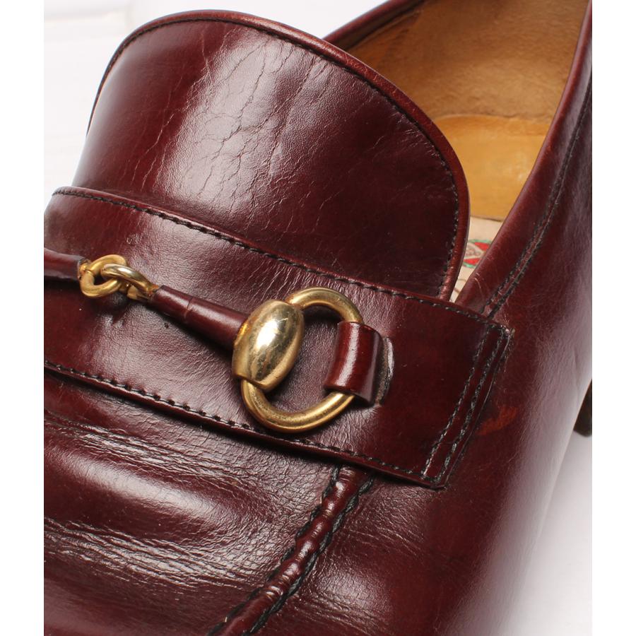 GUCCIグッチ　ビットローファー　41Eサイズ 美品” GUCCI（グッチ）ホースビットローファー Size:41.5 E