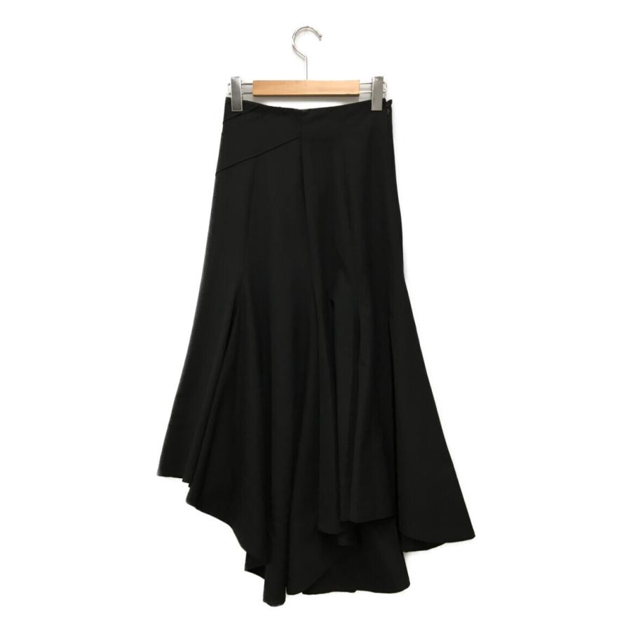 3.1 Phillip Lim ブラック フレアスカート 00 美品 スリーワンフィリップリム アシンメトリーフレアスカート