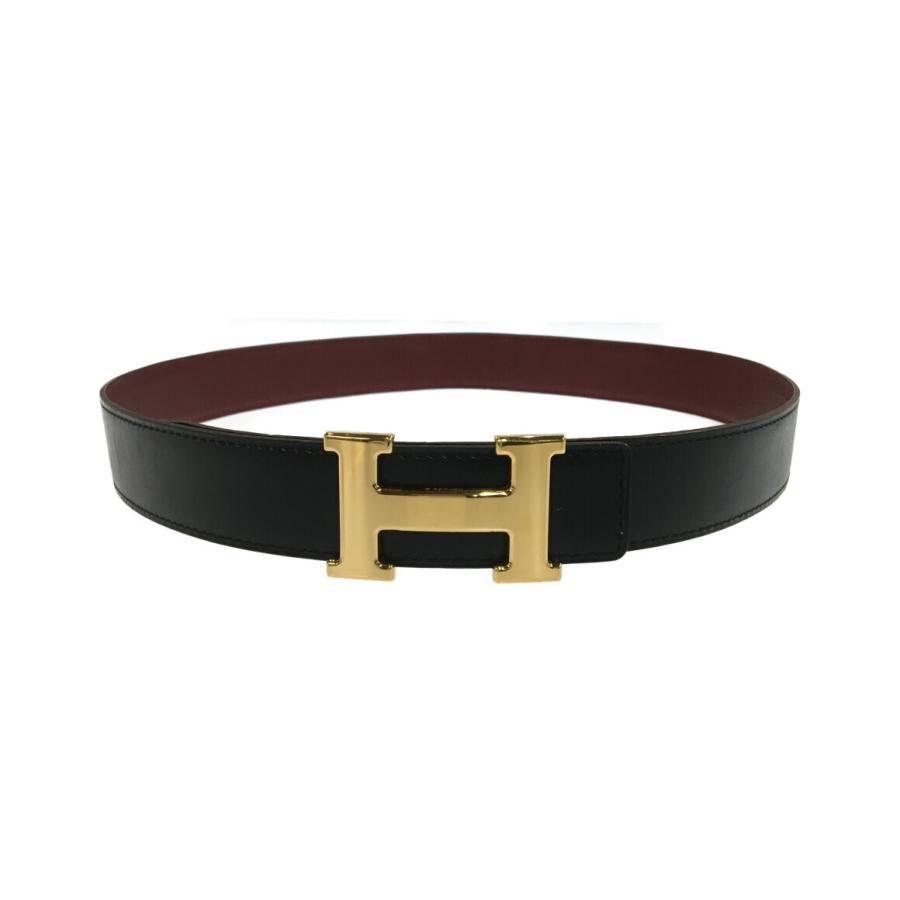 エルメス ベルト ギボシ □F刻印 ゴールド金具 コンスタンスベルト  