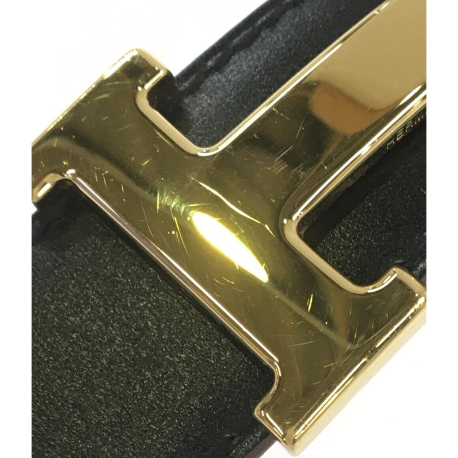 エルメス ベルト ギボシ □F刻印 ゴールド金具 コンスタンスベルト  