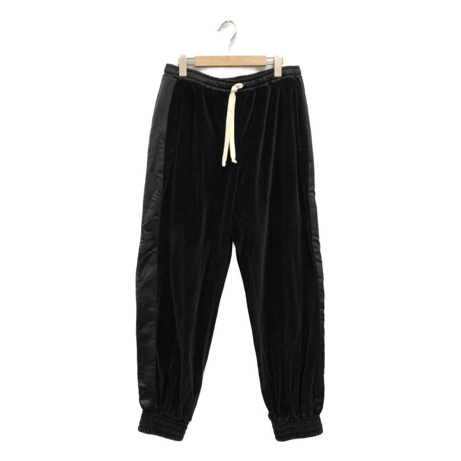 美品 グッチ ルーズベロアジョガーパンツ 595535 レディース SIZE M (M 