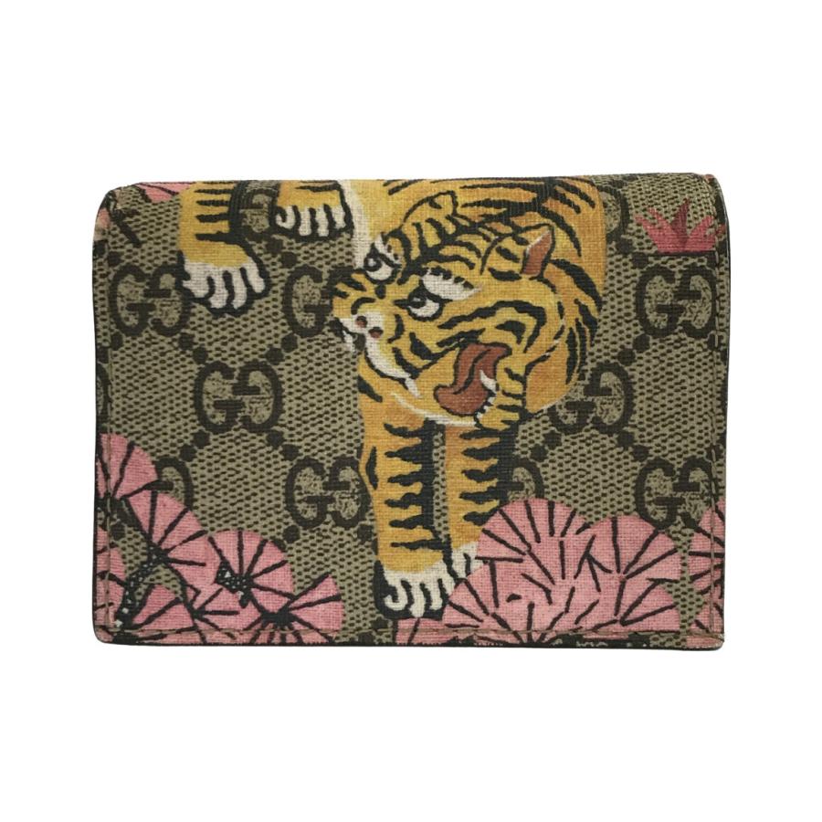 GUCCI 折りたたみ財布 虎柄