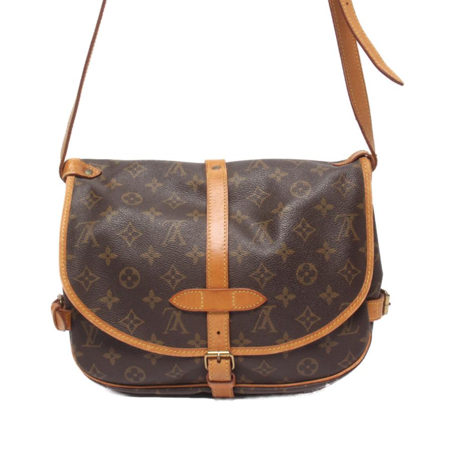 訳あり ルイヴィトン ショルダーバッグ ソミュール30 M42256  