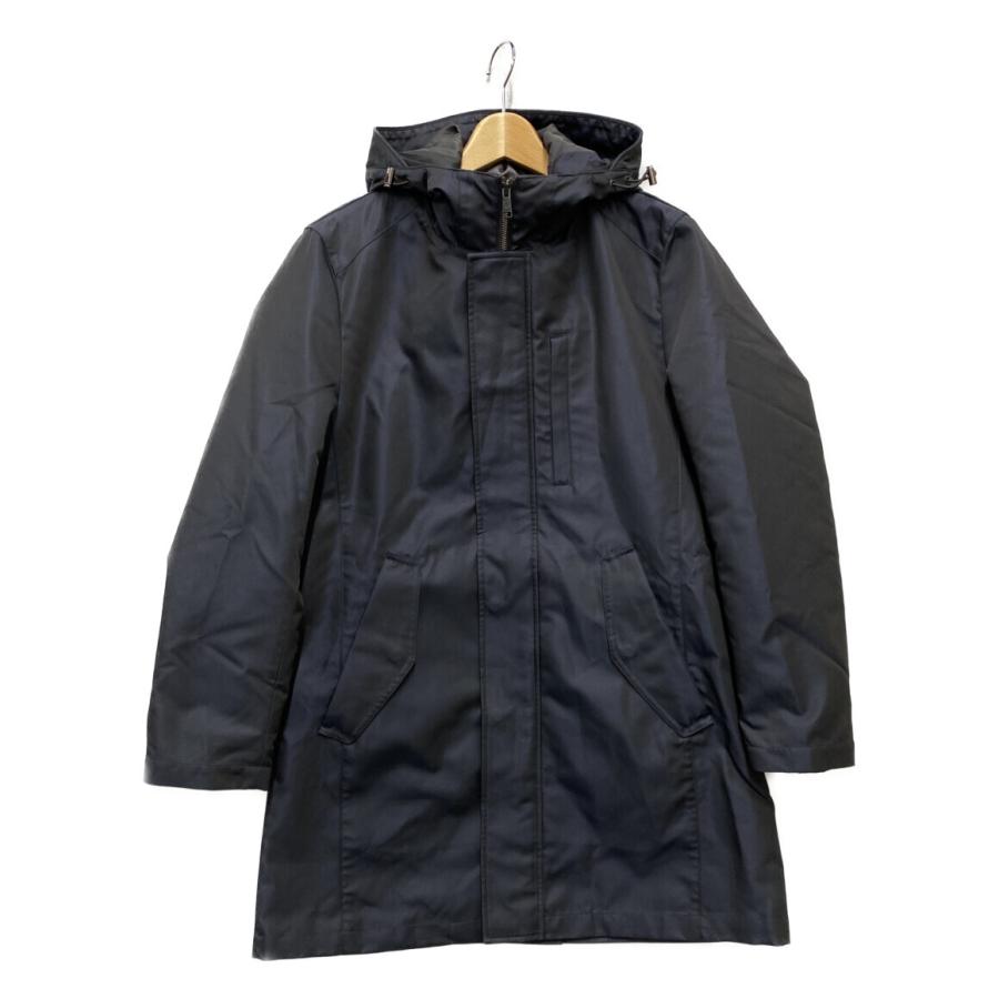 美品 ブラックレーベルクレストブリッジ フーデットコート ライナー 