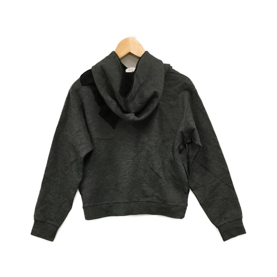 美品 ランバンオンブルー パーカー グレー レディース SIZE 38 (M  