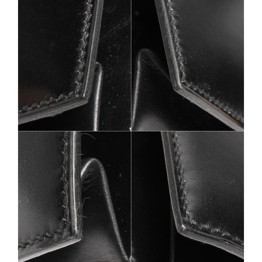 エルメス 2wayチェーンレザーショルダーバッグ ゴールド金具 〇E刻印  