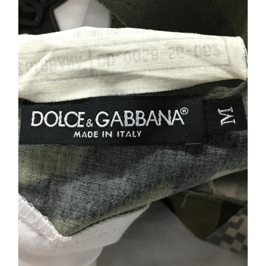 ドルチェアンドガッバーナ 半袖Tシャツ パッチワーク カモフラージュ柄 