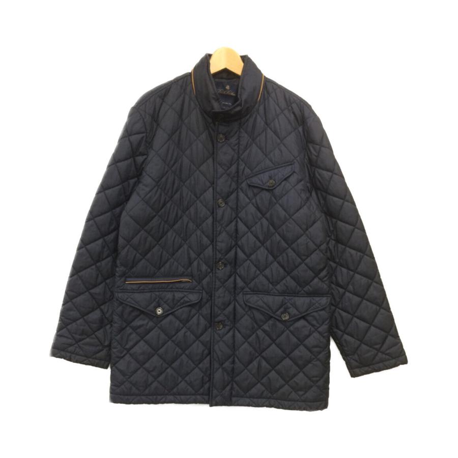 ブルックスブラザーズ コート キルティング ネイビー メンズ SIZE L (L 