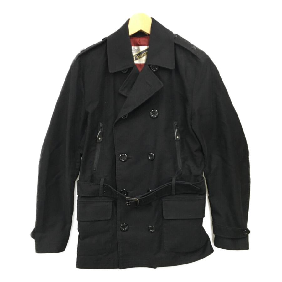 ショット トレンチコート ブラック コットン メンズ SIZE L (L) SCHOTT 