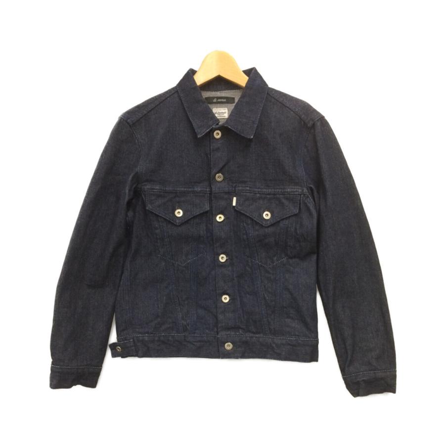 美品 ジョンブル デニムジャケット ネイビー メンズ SIZE S (S 