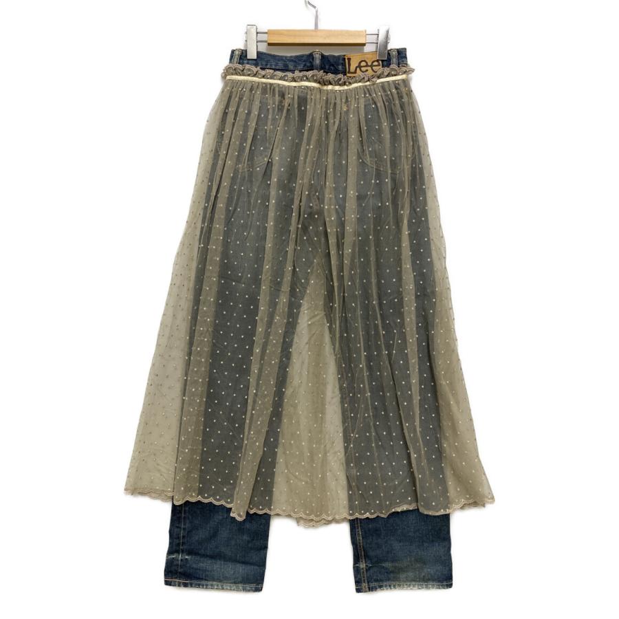 シアタープロダクツ デニムパンツ レーススカート付き CP100704 LEE  