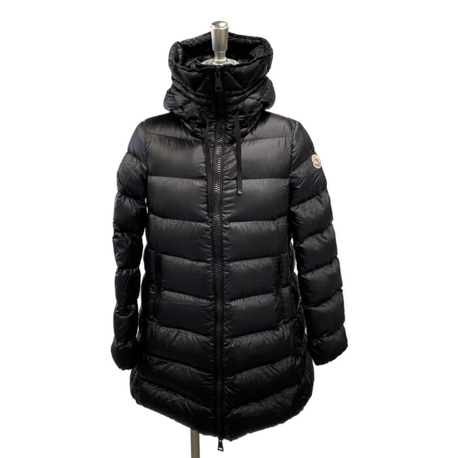 モンクレール ダウンジャケット ブラック レディース (S) MONCLER 中古 