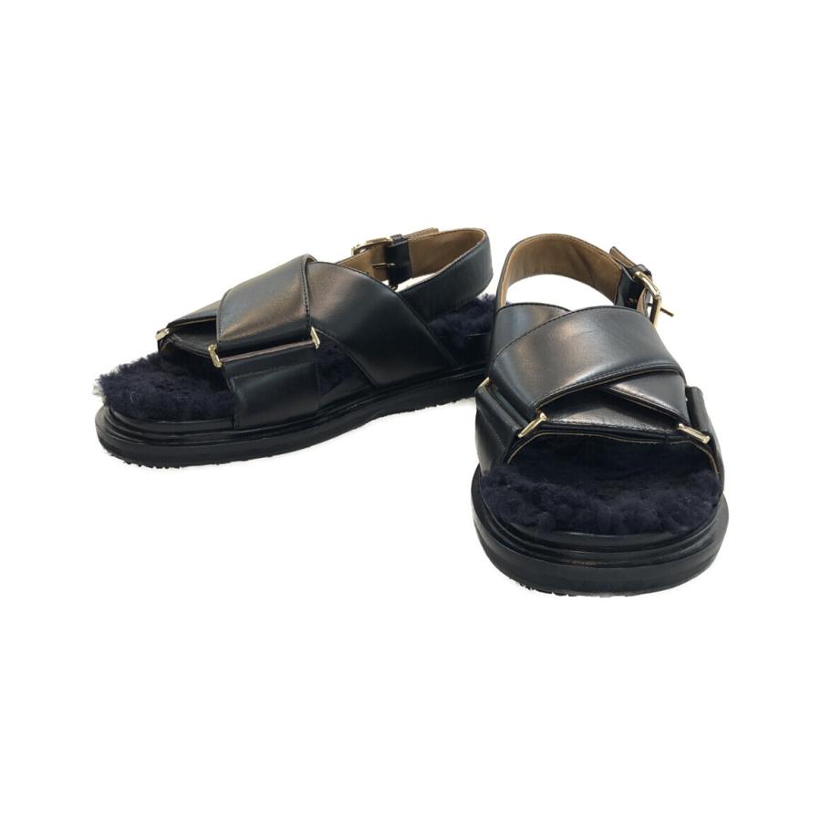 超安い レディースでも MARNI マルニ フスベットサンダル サイズ38or39