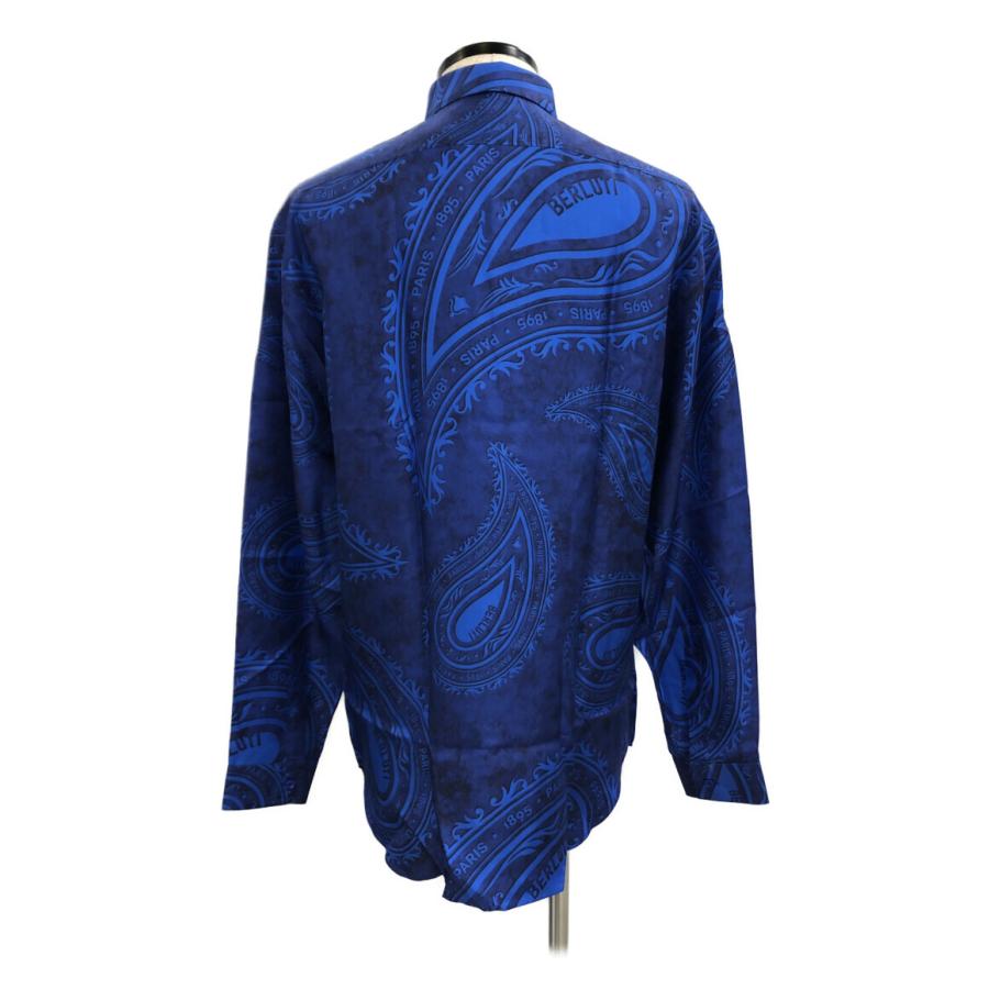 美品 ベルルッティ 長袖シャツ シルク100％ メンズ SIZE R39 (M 