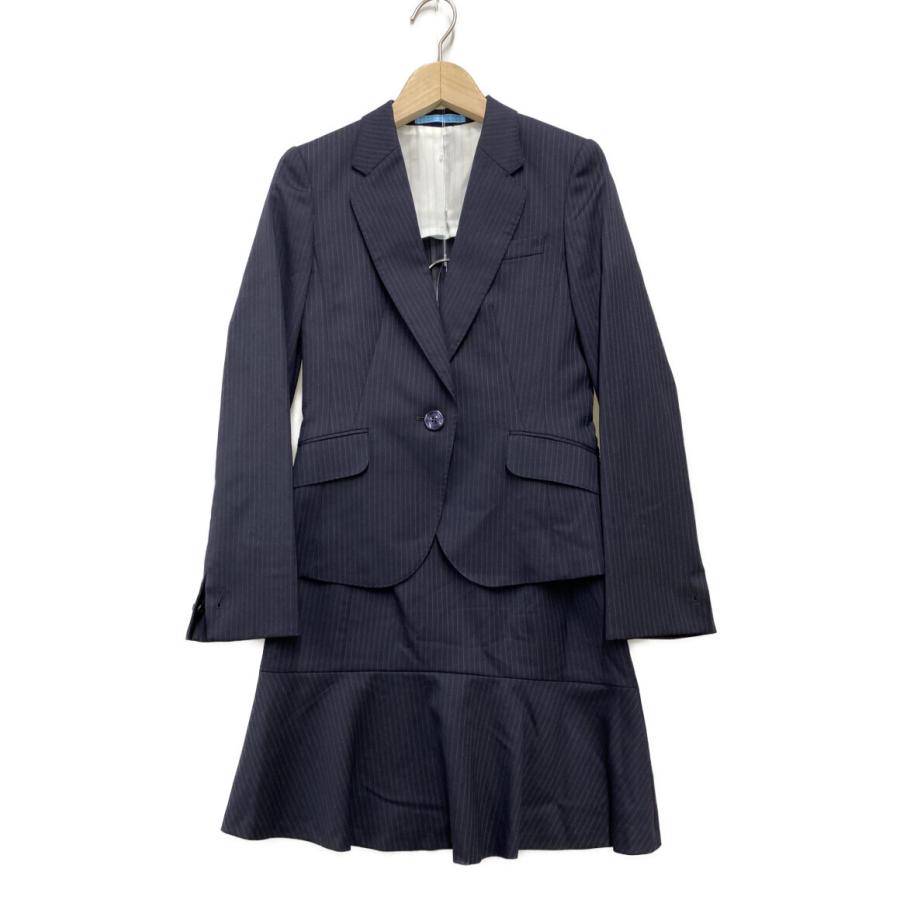 美品 セットアップスカートスーツ ストライプ柄 レディース SIZE 3S  