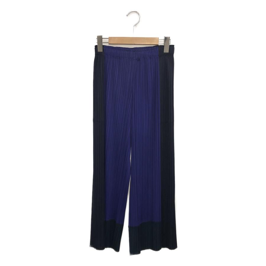 美品 プリーツプリーズ ワイドパンツ レディース SIZE 3 (L) PLEATS  