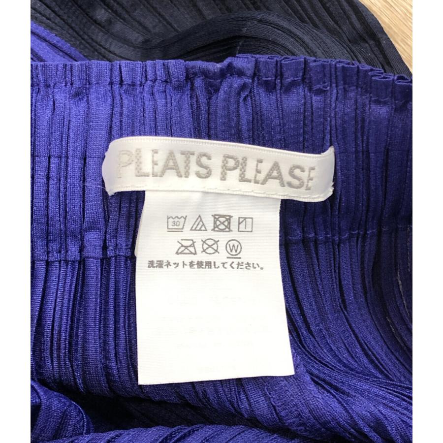 美品 プリーツプリーズ ワイドパンツ レディース SIZE 3 (L) PLEATS  