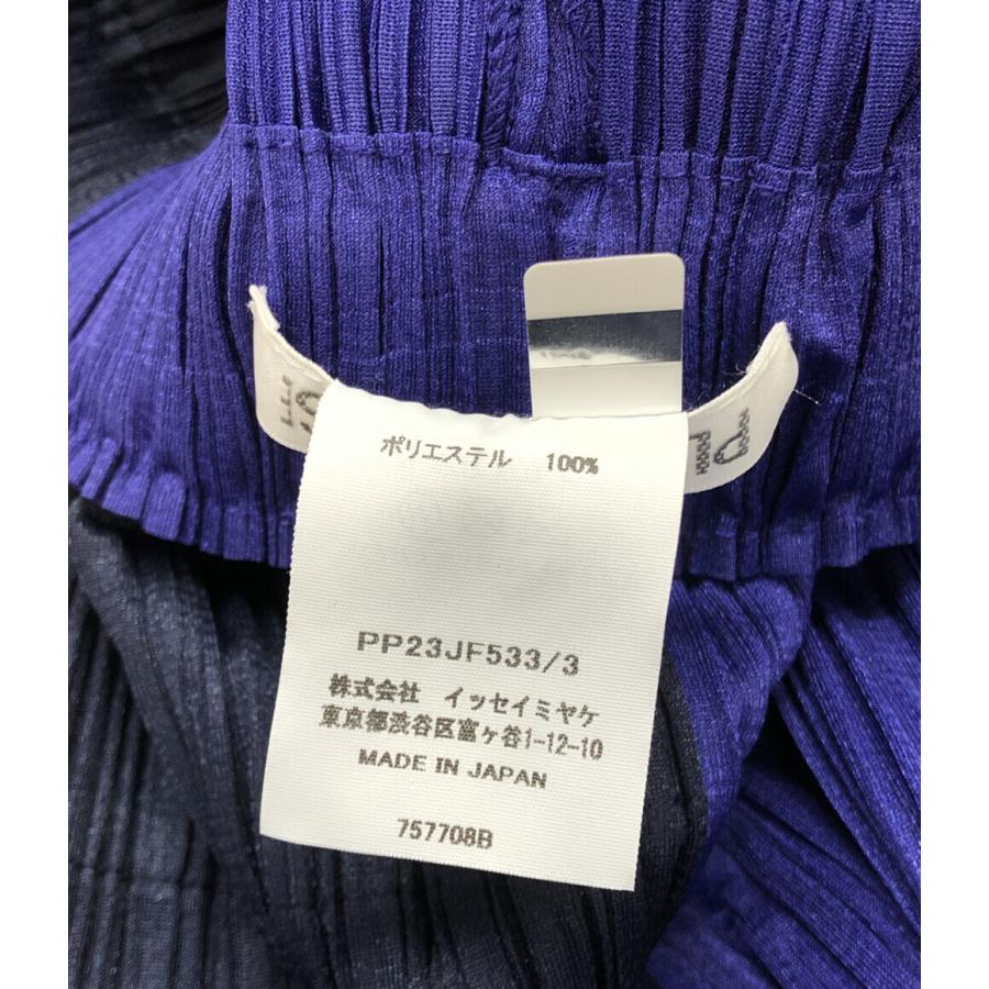 直販割引 美品 プリーツプリーズ ワイドパンツ レディース SIZE 3 (L