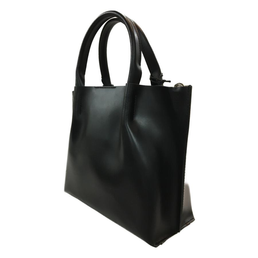 TWENTY G レザートートバッグ 黒