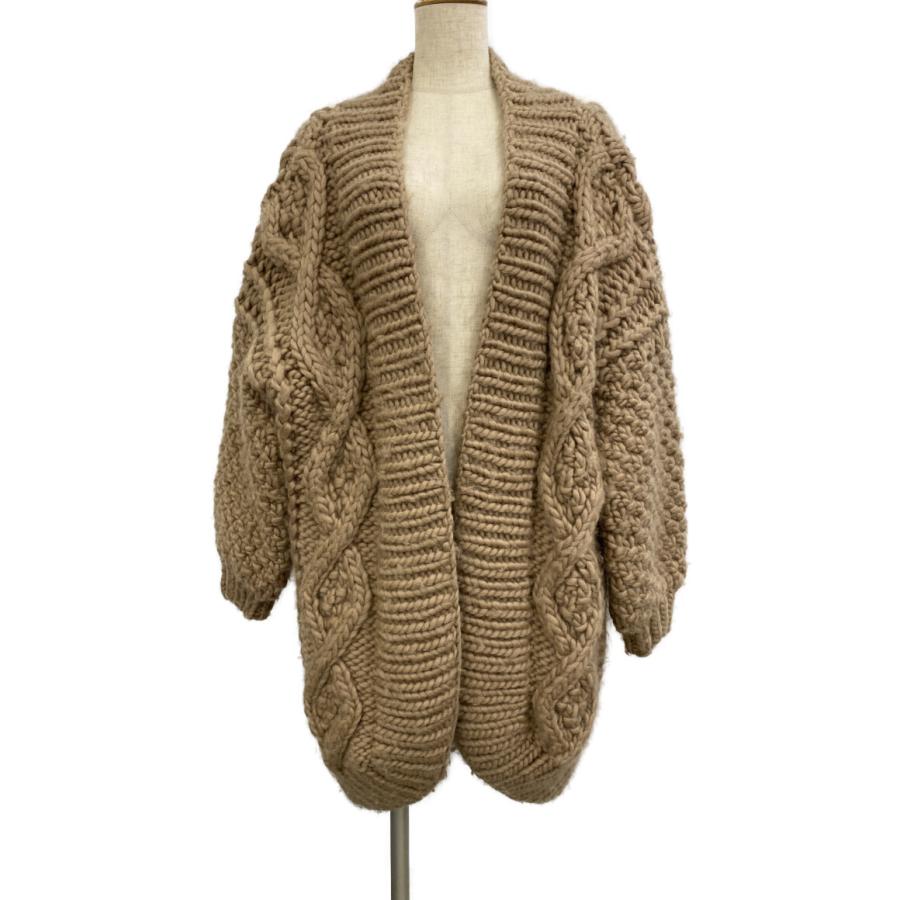 アイラブミスターミトンズ ロングカーディガン 未使用級】アイラブミスターミトンズ THE CARDIGAN トープ