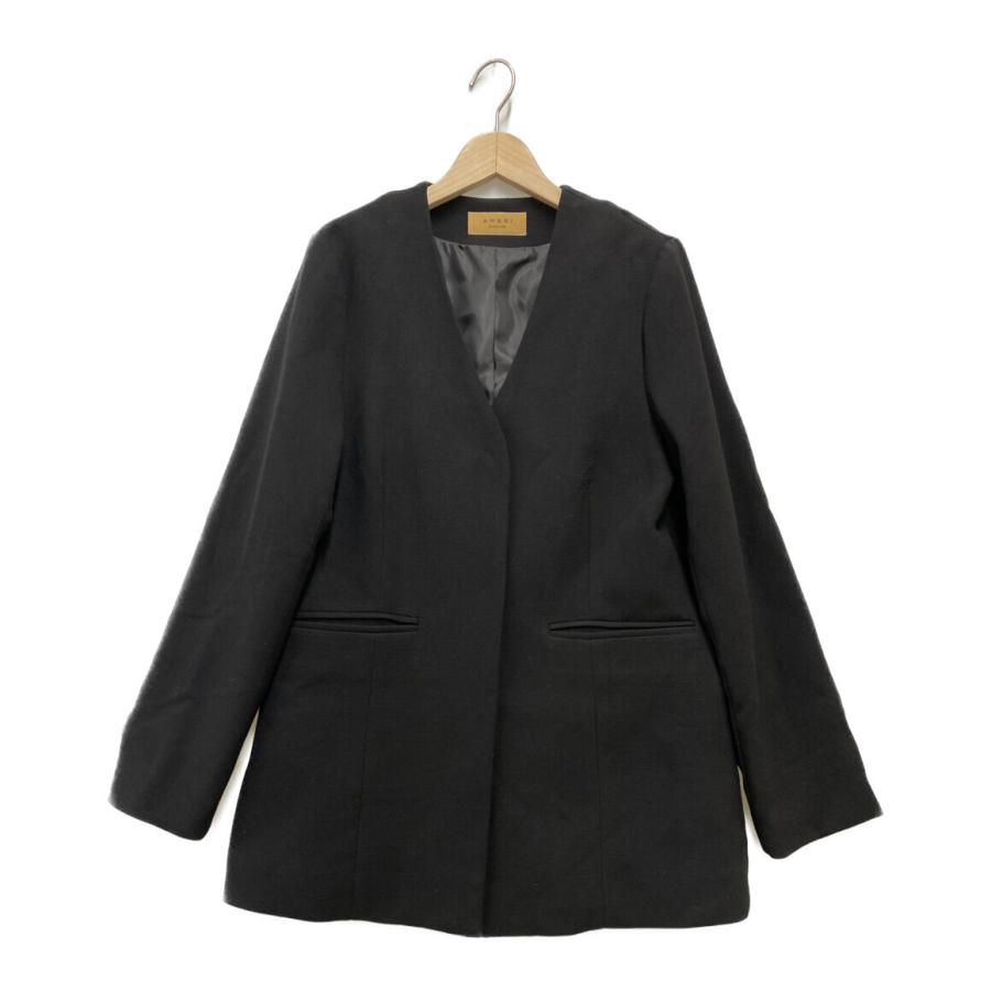 美品 ノーカラージャケット ベスト付き 2020650120 レディース SIZE M 