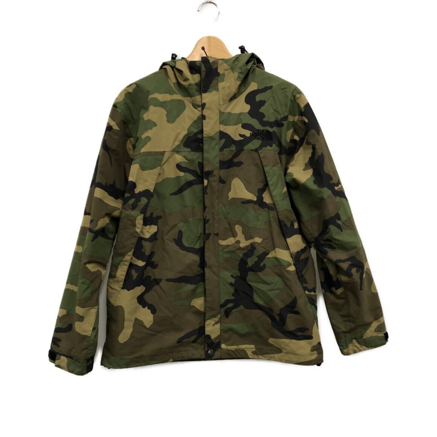 ザノースフェイス マウンテンパーカー NOVELTY SCOOP JACKET 迷彩柄